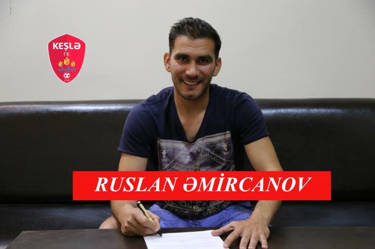 Ruslan Əmircanov daha bir il komandamızda!